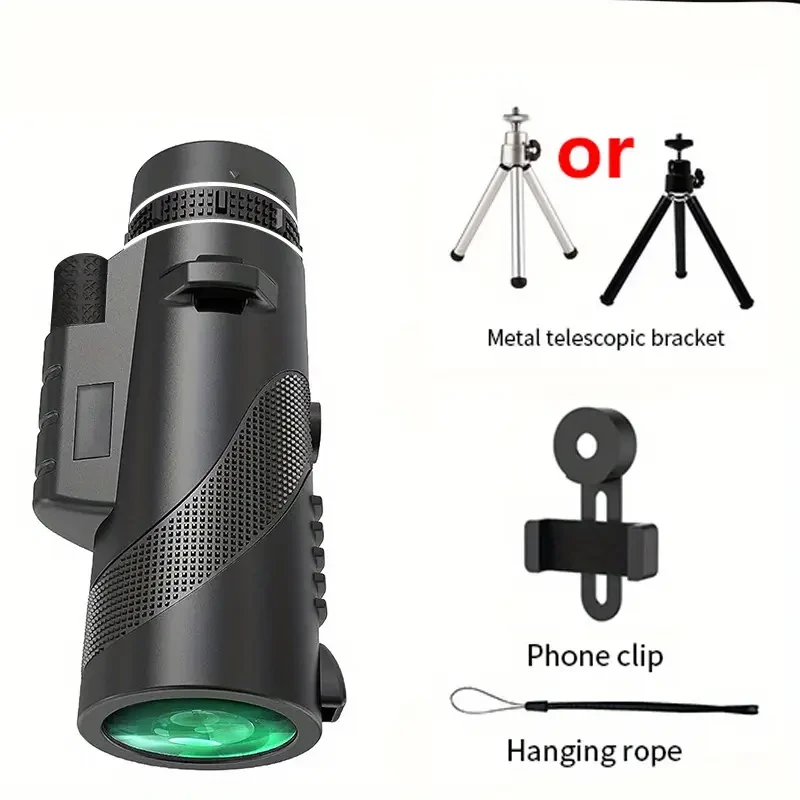 10x42 High Definition Monocular Telescope for Adults