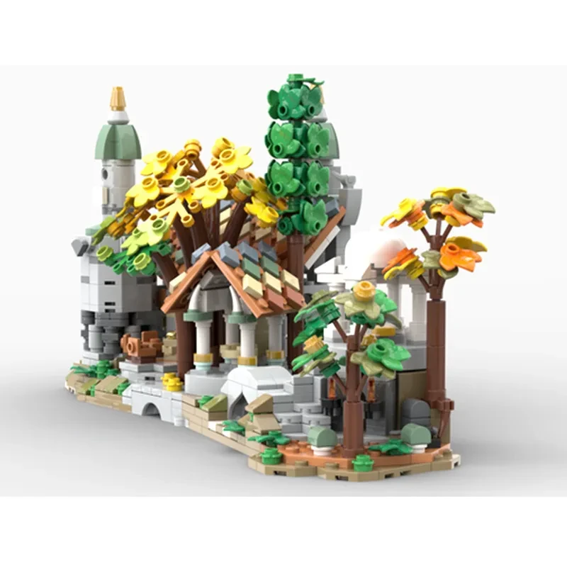 Mini Rivendell Architectural Model Building Blocks