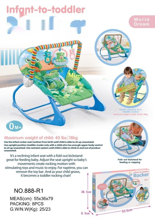Baby Rocking Chair Baby Rocking Bed Portable Foldable Coax With Mosquito Net