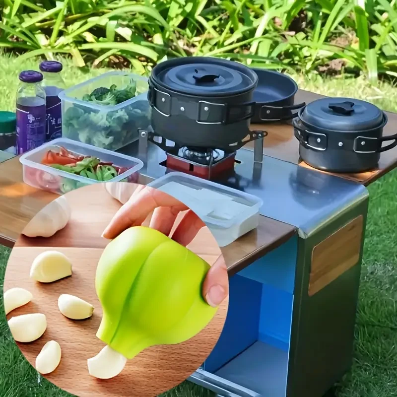 1pc Garlic Peeler Creative kitchen silicone