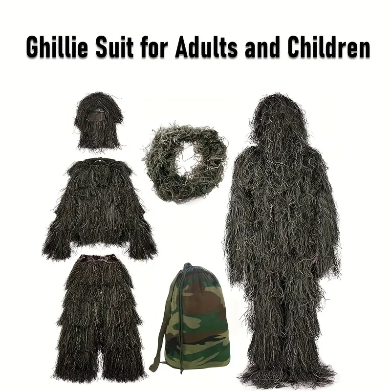 Camouflage Hunting Clothing Set For Men