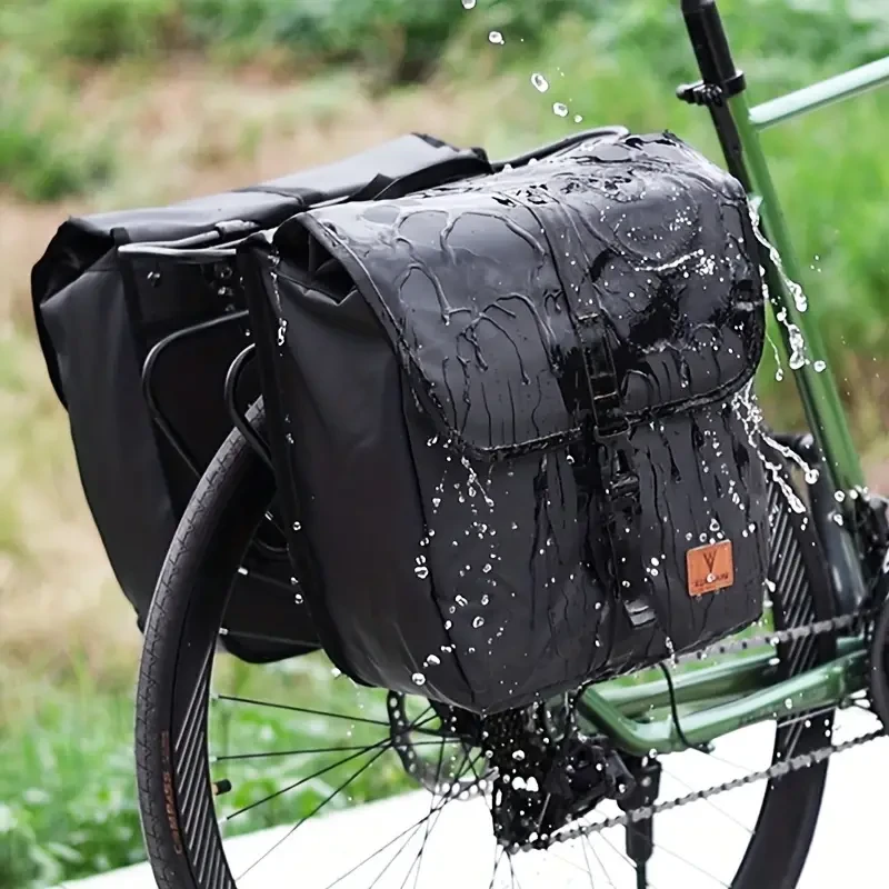 1pc/2pcs Waterproof Rear Seat Bike Bag