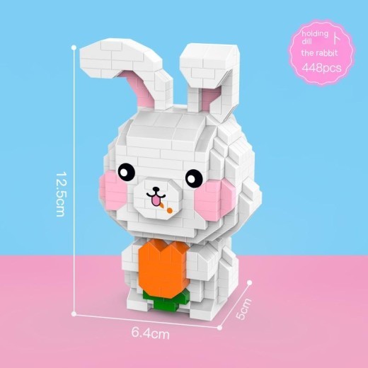 Micro Particle Children Educational Assembly Toy Building Blocks Girl New Year Small Gift