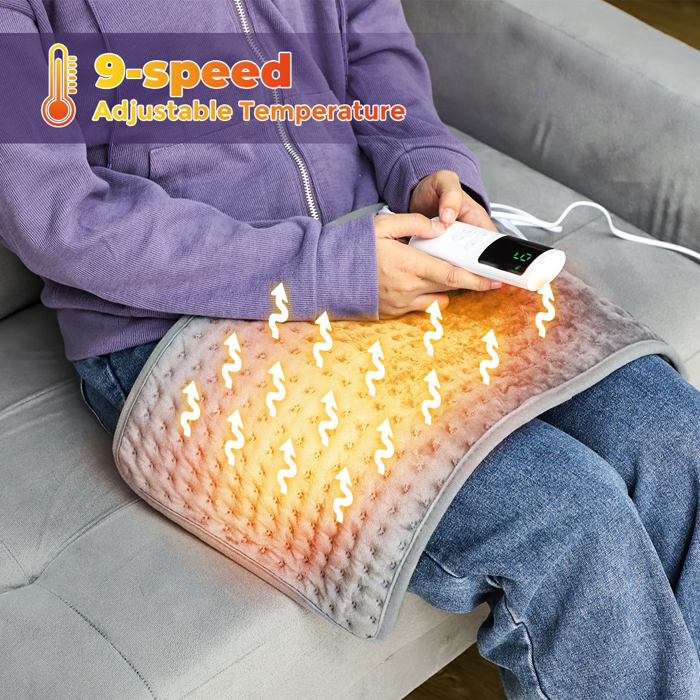 Electric Heating Blanket - 58*29CM Heated Mat for Bed and Sofa