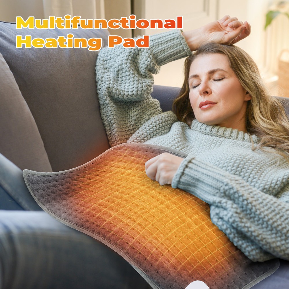 Electric Heating Blanket - 58*29CM Heated Mat for Bed and Sofa