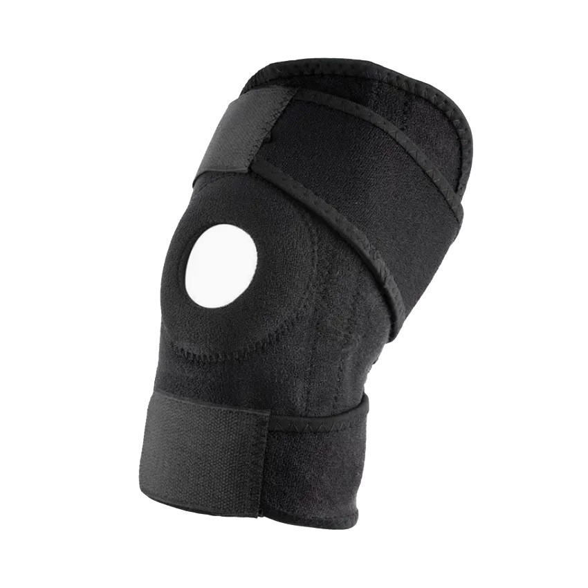 Adjustable Knee Brace with Side Stabilizers - Breathable Knee Support for Sport Training and Pain Relief