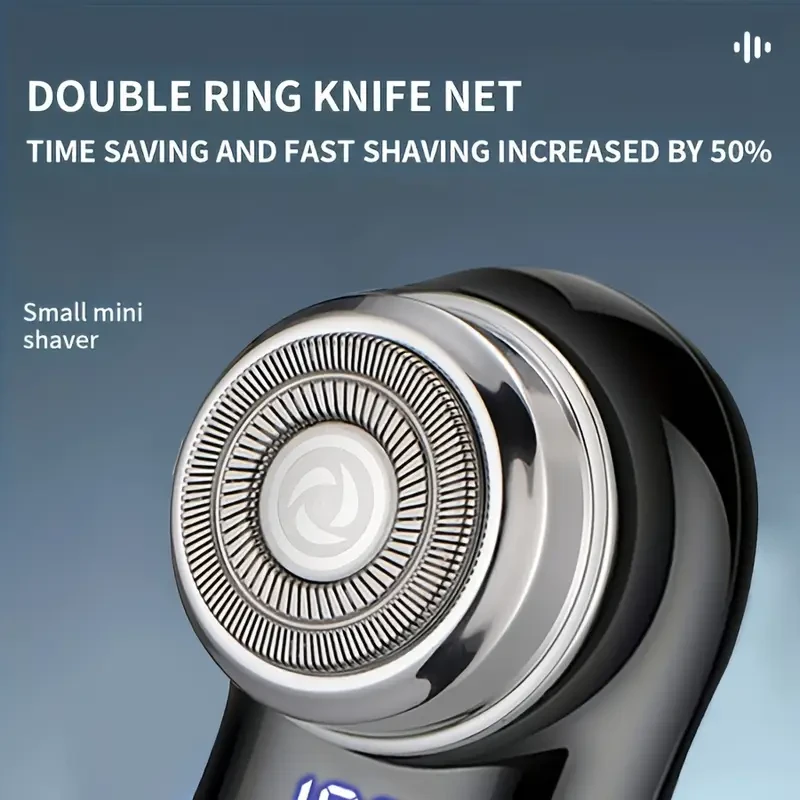 Compact & Portable Men's Electric Shaver