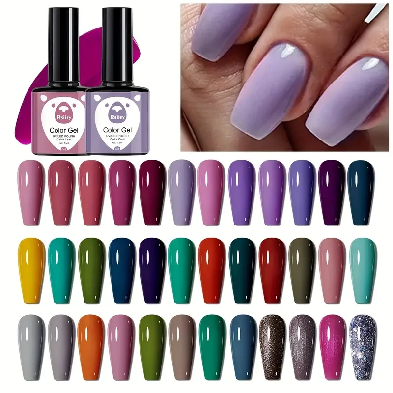 36-Color Gel Nail Polish Set