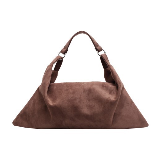 Pu Fabric Portable Shoulder Bag Versatile Simple Messenger Bag