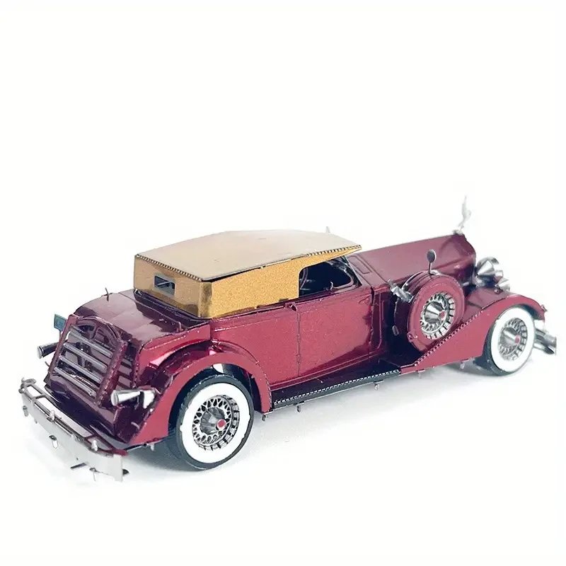 1934 Packard Classic Car DIY Assembly Model 3D Glue
