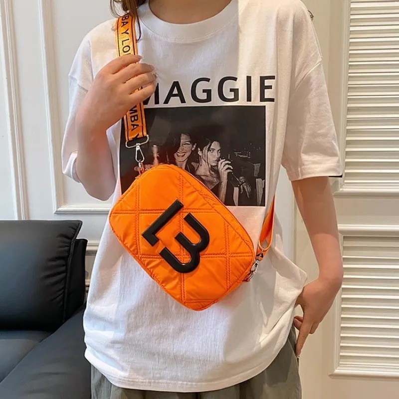 Women's Solid Color Small Square Shoulder Bag