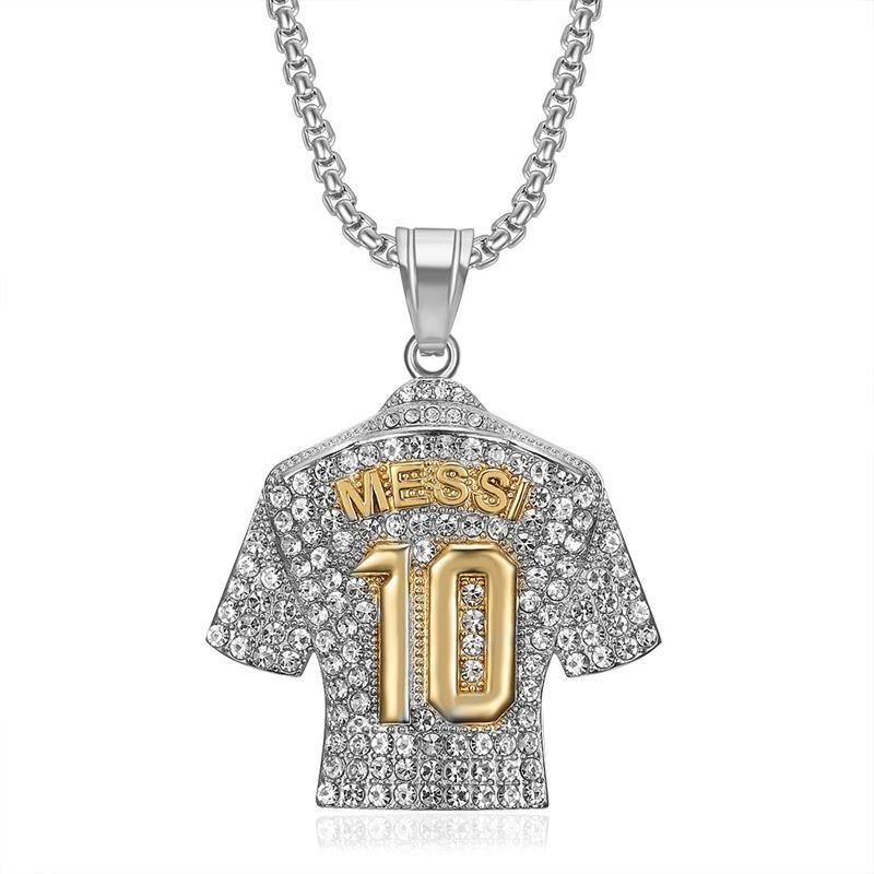 HNSP Cristiano Ronaldo CR7 Jersey Pendant Necklace
