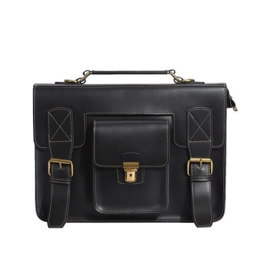 Portable One-shoulder Niche Retro Laptop Bag