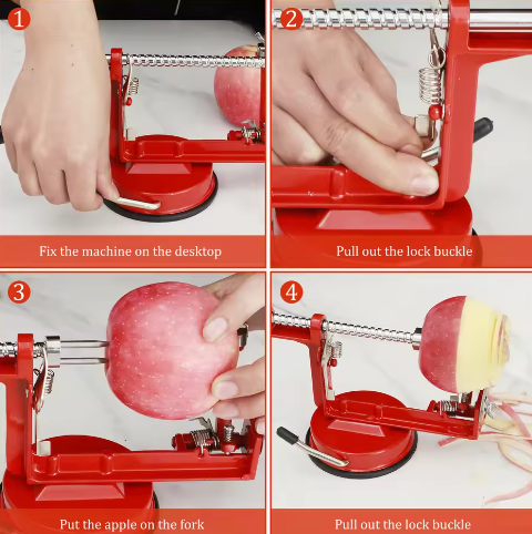 3-in-1 Hand Crank Peeler