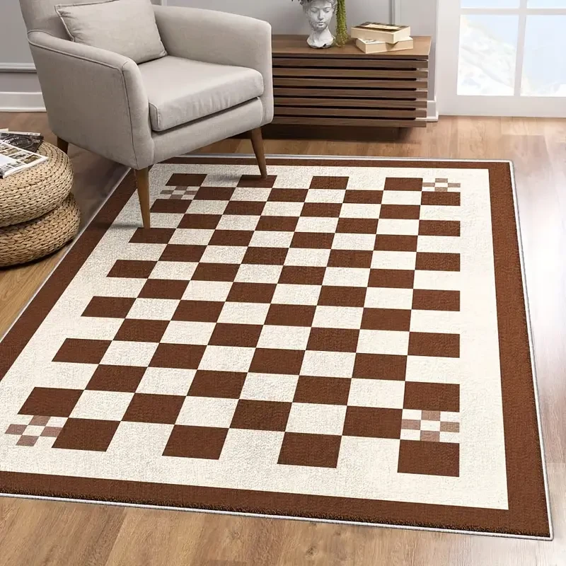 Velvet, 850 Grams Per Square Meter, Carefully Selected Materials, Imported Fabric, Soft As Clouds, Perfect for a Relaxed And Comfortable Room Or Balcony - Available in Various Sizes. This Stunningly Textured Velvet Carpet, Placed in The Center of The Livi