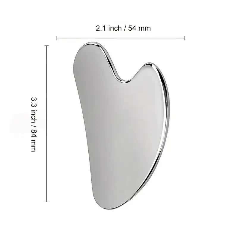 Premium Stainless Steel Gua Sha Facial Tool