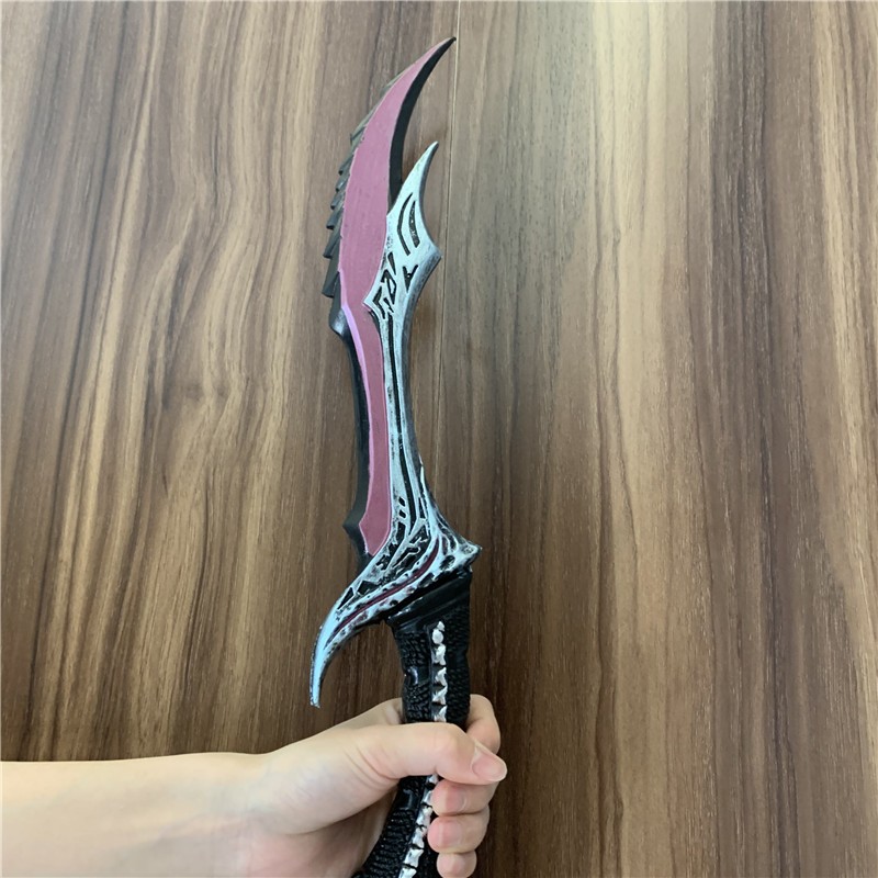 Halloween Cosplay Anti Mage Scythe of Vyse Elf Weapon