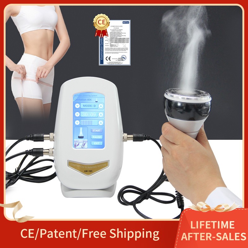 3in1 40K Cavitation RF Ultrasonic Body Slimming Machine - Beauty Device and Facial Massager