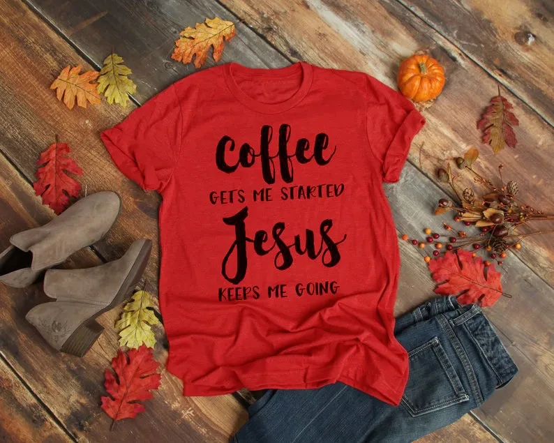 Jesus slogan T-shirt