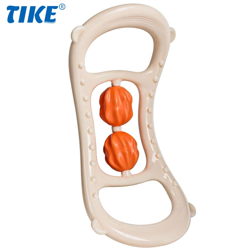 Neck Massager Trigger Point Roller - Deep Tissue Massage Tool for Yoga, Fitness, Waist, Back, and Shoulder