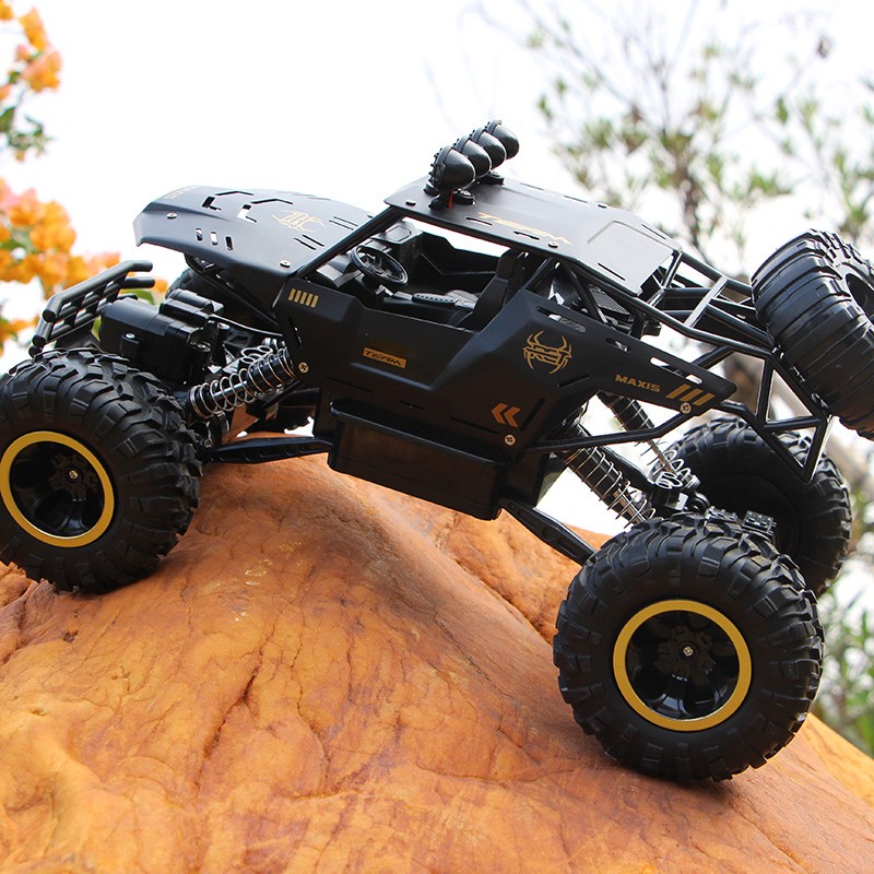 1:12 / 1:16 4WD RC Car with LED Lights - Off-Road Buggy and Control Truck