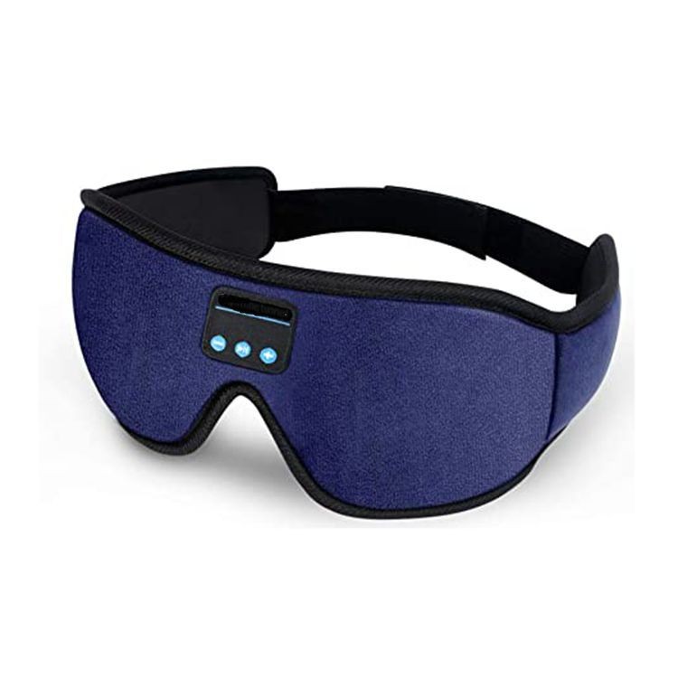 Bluetooth 3D Sleep Eye Mask with HD Speakers - Relaxation & Sleep Aid for Travel & Home