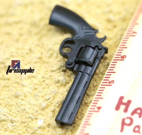 1/6 Scale Cole Python 357 Revolver 4D Gun Model - Action Figure Weapon Accessory