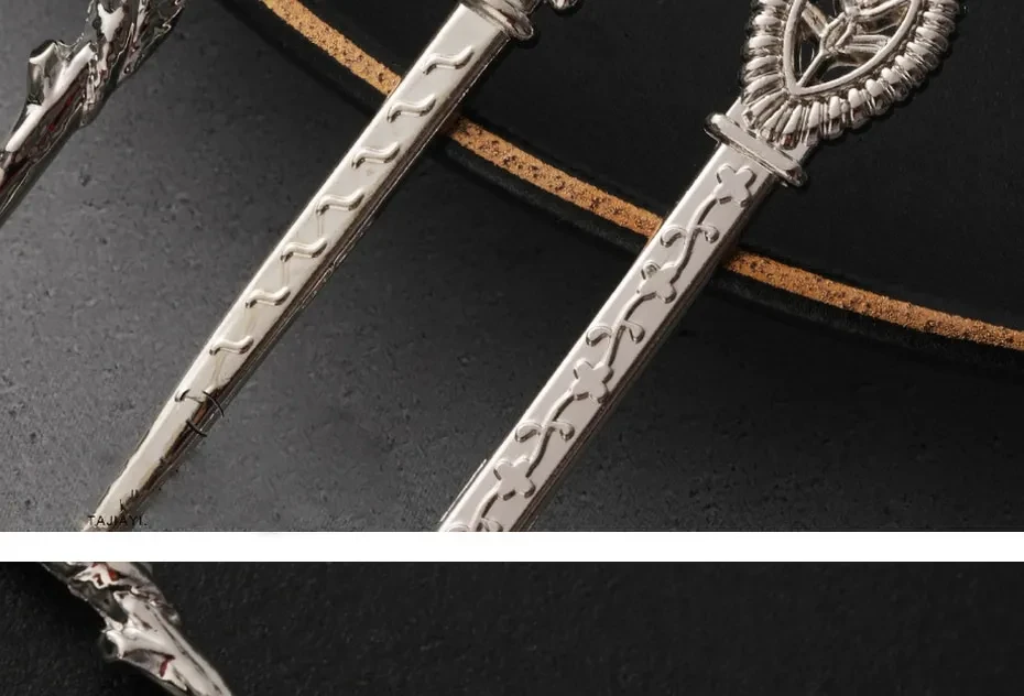 European Cutlery 6 Set Fruit Fork Retro Decoration