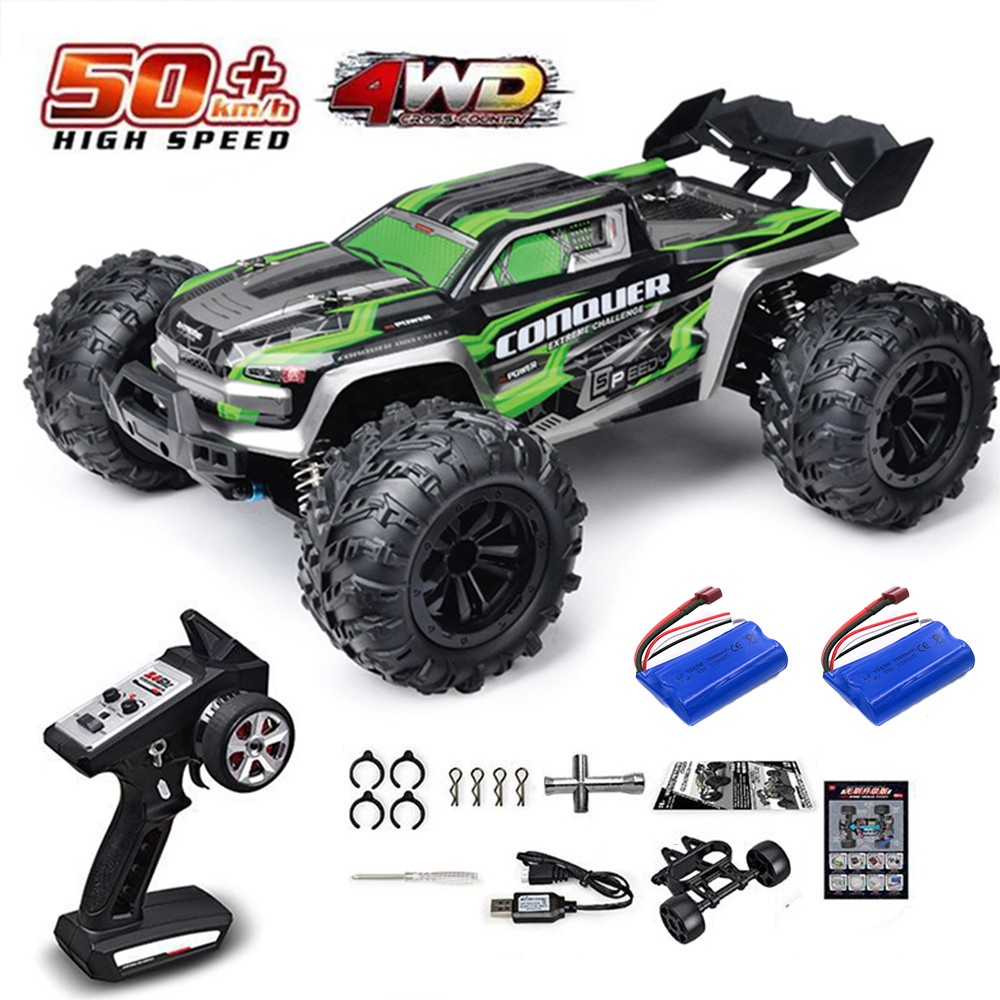 Off-Road 4x4 RC Car - High Speed 70KM/H Brushless 4WD Monster Truck