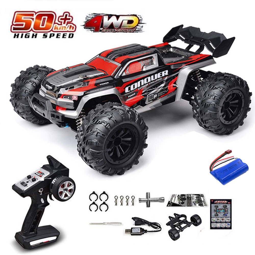Off-Road 4x4 RC Car - High Speed 70KM/H Brushless 4WD Monster Truck