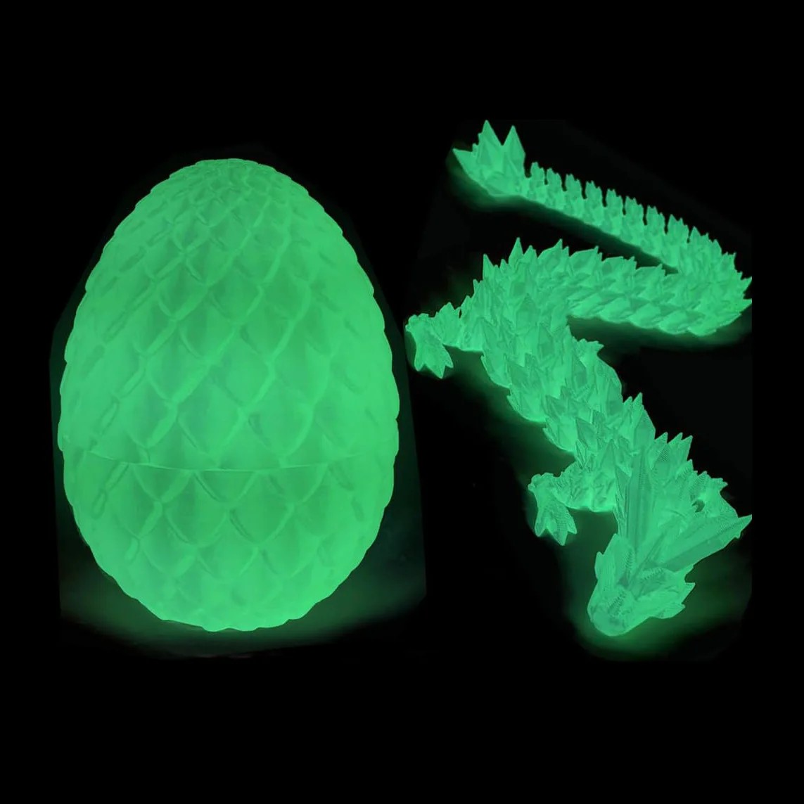 Creative Decompression Dragon Egg Chameleon Pendulum