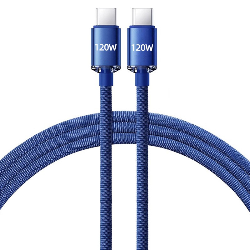 120W USB-C to Type-C Fast Charging Cable - PD Data Cord