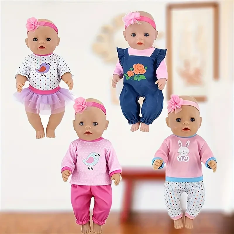 Newborn Doll Clothes Set for 14-18 Inch Dolls
