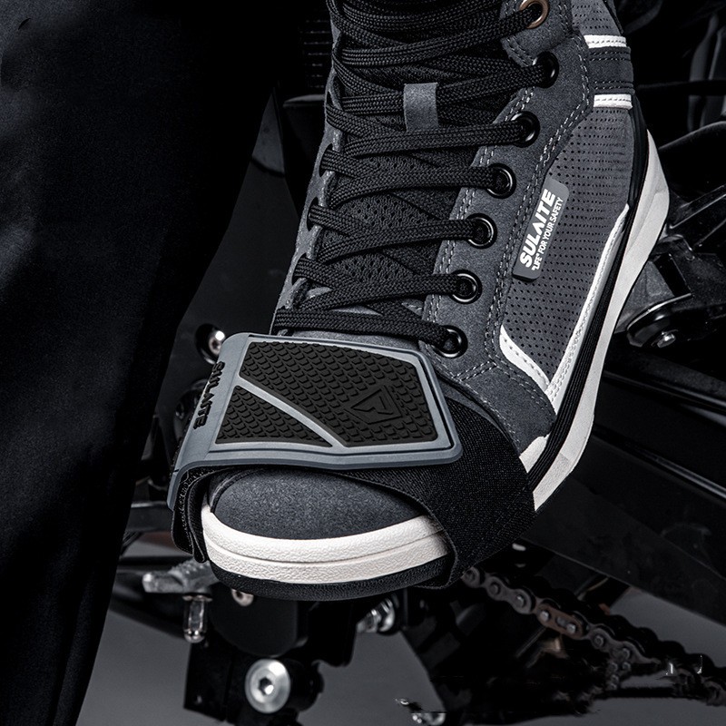 Motorcycle Gear Cover Non-slip Riding Shoe Rubber Widened And Wear-resistan