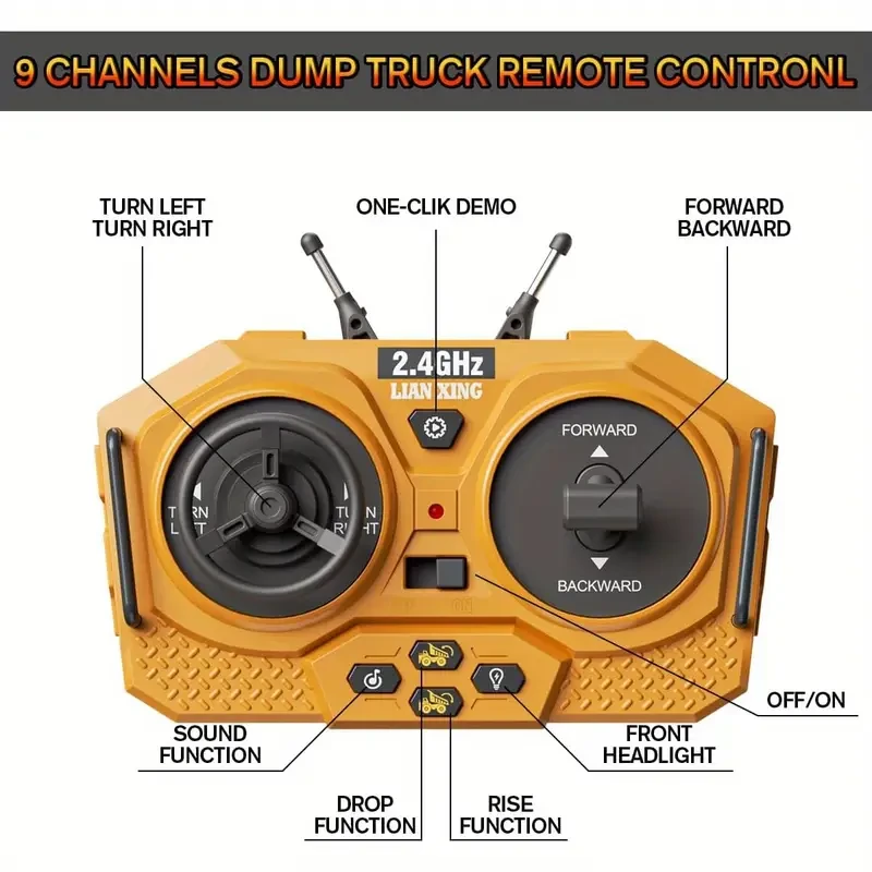 Remote Control Dump Truck
