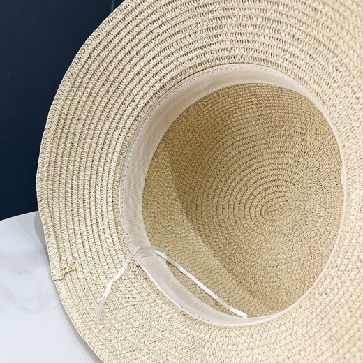 Little Bear Ears Fisherman Cute Simple Straw Hat