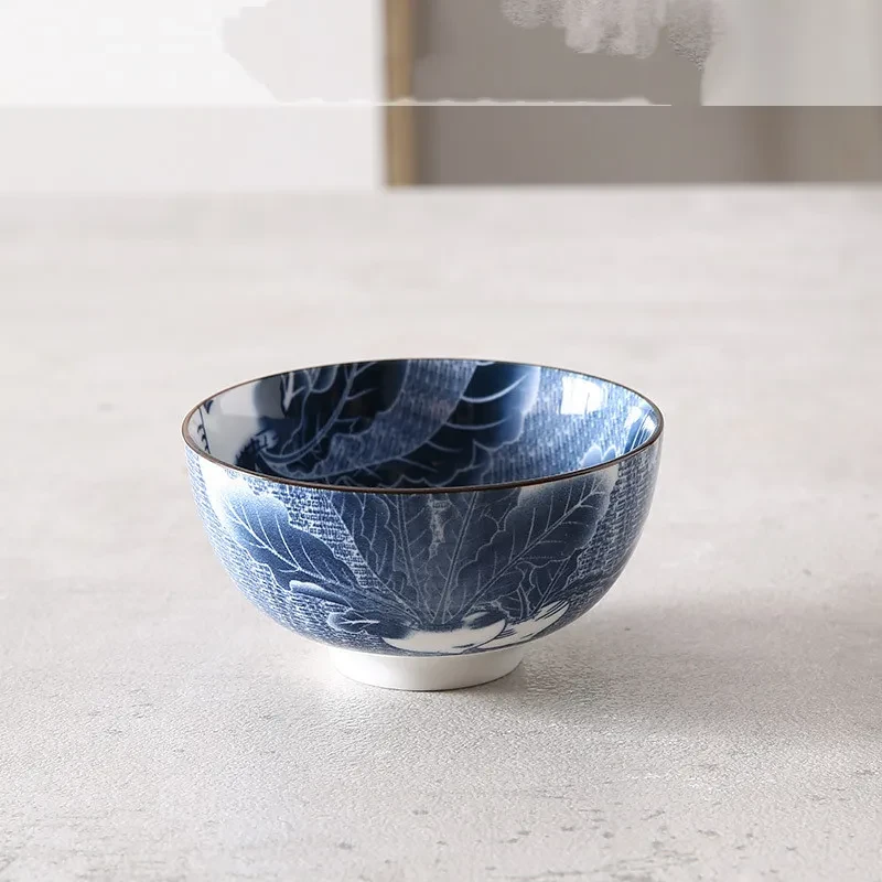 Basket color ceramic Japanese tableware