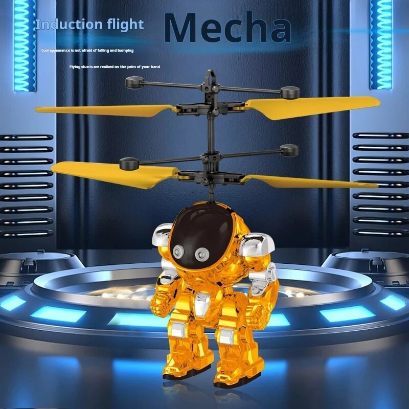 Intelligent Sensing Aircraft Mech Warrior Flying Robot