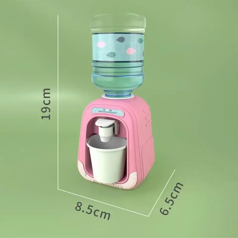 Mini Water Dispenser for Children Cute Cartoon Drinking Fountain for Water, Juice & Milk