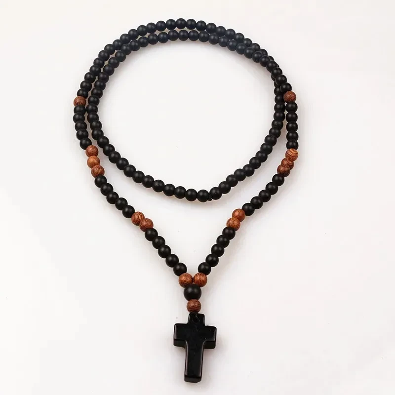Volcano Stone Men's Tiger Eye Necklace