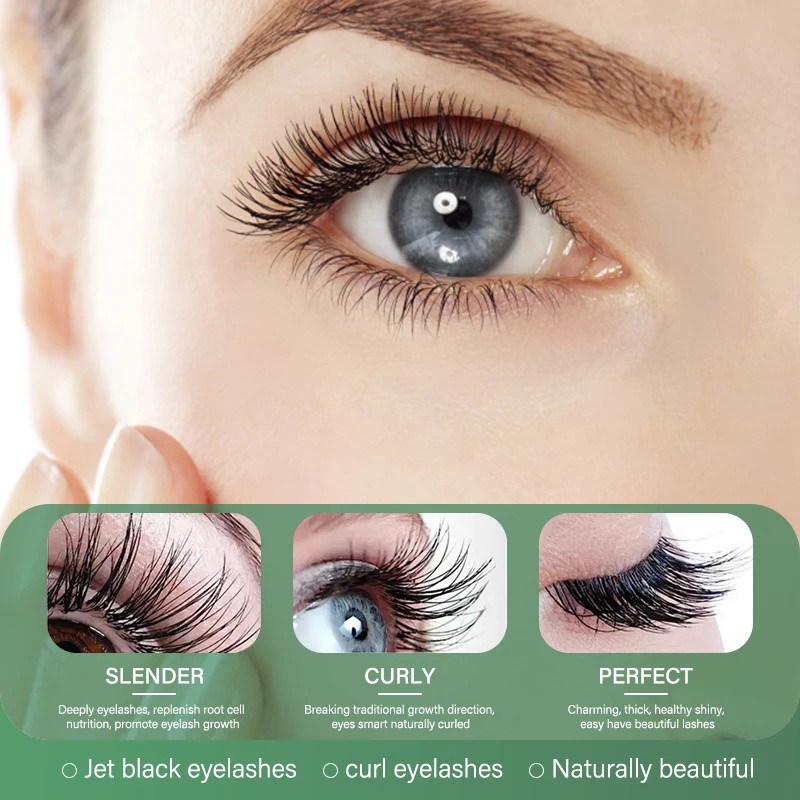 Fast Eyelash Growth Serum - 7 Days Natural Eyelash Enhancer for Longer, Fuller, Thicker Lashes