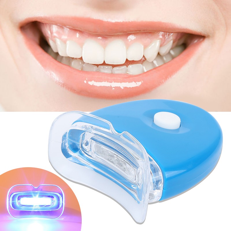 LED Teeth Whitening Light - Blue Light UV Bleaching Laser for Personal Dental Treatments