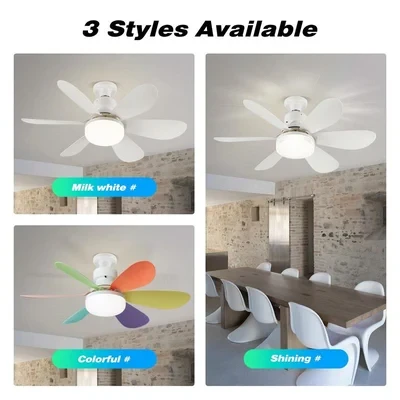 IRALAN Modern Ceiling LED Light Fan
