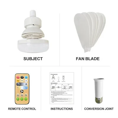 IRALAN Modern Ceiling LED Light Fan