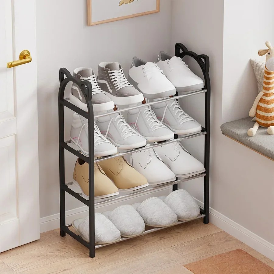 4-Layer Household Storage Rack  Simple Shoe Cabinet