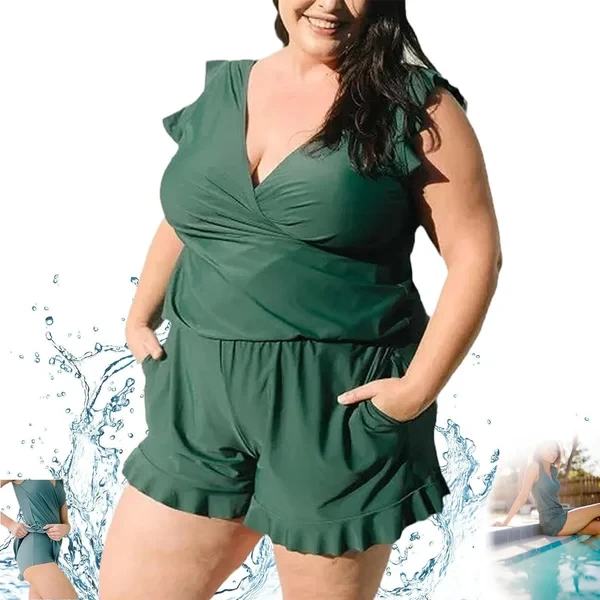 Swim Romper Built-in Bra (For All Girls!)