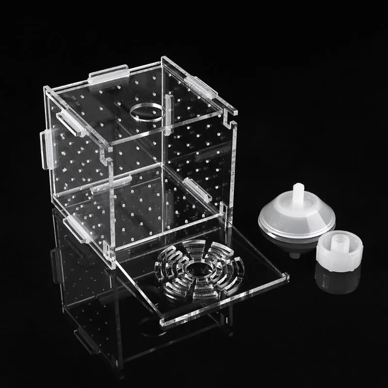 Aquarium Fish Breeding Isolation Box Baby Fish Incubator Hatch Fish Tank