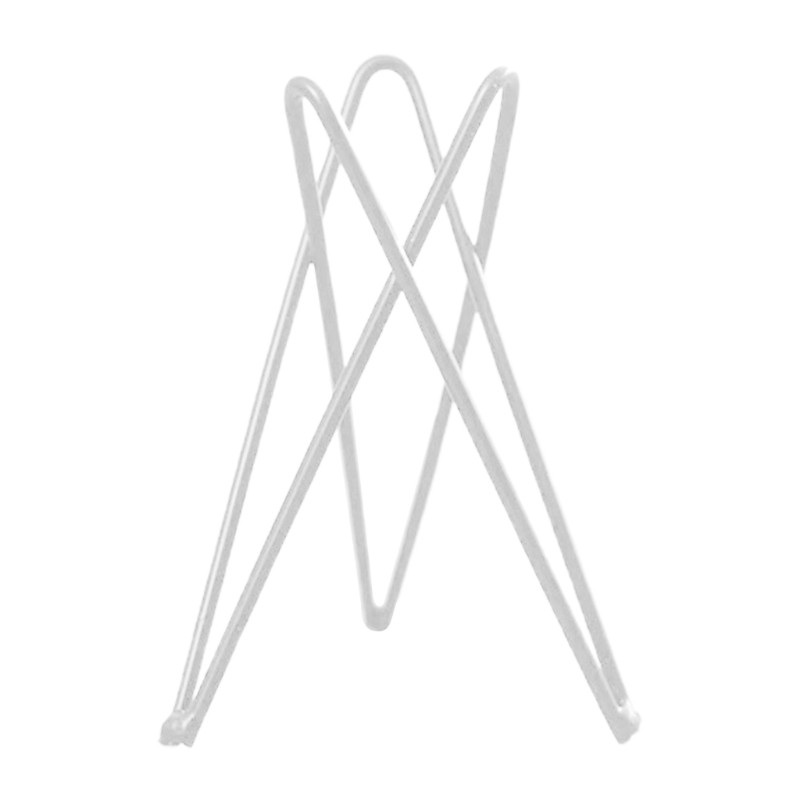 Nordic Style Air Plant Holder Metal Flower Pot Stand, Geometric Iron Tillandsia Holder, Art Display for Home & Garden