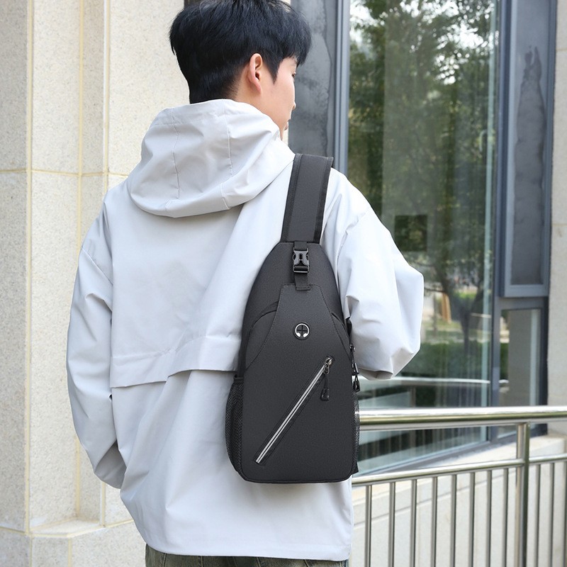 Men's Multifunctional Canvas Crossbody Bag