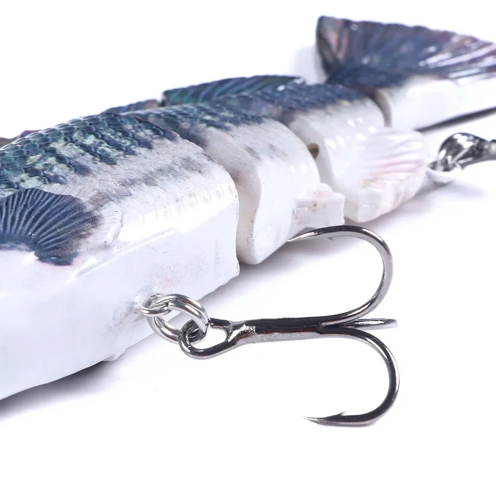 Luya Fake Lure Knotty Fish 15CM54G Automatic Fish Usb Knotty Fish Electric Bait